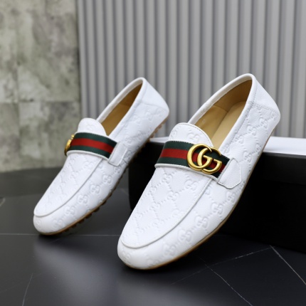 New Arrivals High quality Gucci Leather Loafers For Men in 157586