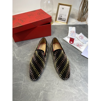 New Arrivals Christian Louboutin Dress Leather Shoes For Men in 157726