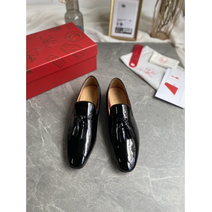 New Arrivals Christian Louboutin Dress Leather Shoes For Men in 157728