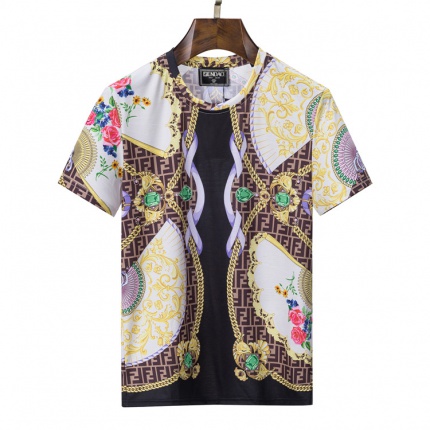 New Arrivals Fendi x Versace T-shirts For Men in 157792