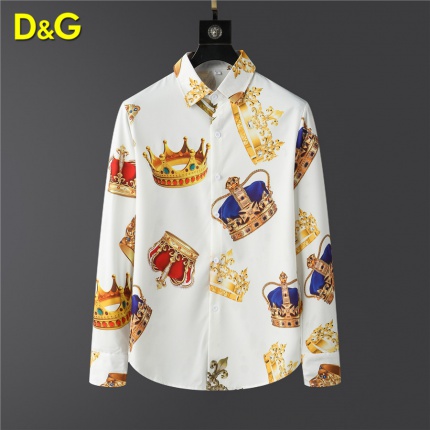 New Arrivals D&G Long Sleeve Shirts For Men in 157882