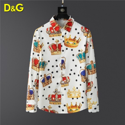 New Arrivals D&G Long Sleeve Shirts For Men in 157883