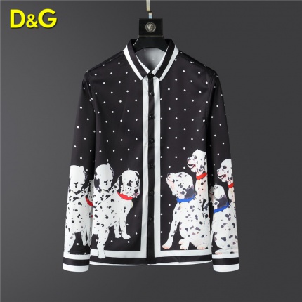 New Arrivals D&G Long Sleeve Shirts For Men in 157884