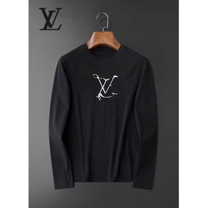 Louis Vuitton Long-Sleeved T-shirts for Men in 158160
