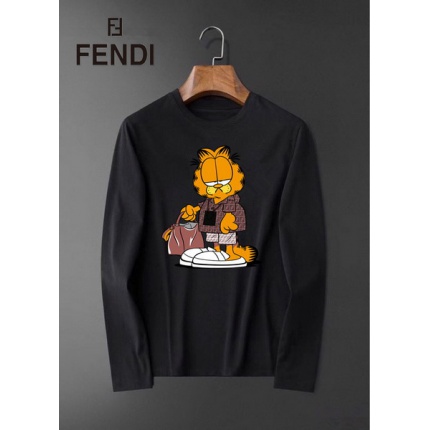 Fendi Long-Sleeved T-Shirts for Men in 158171