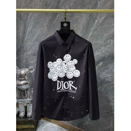 Dior Long Sleeve Polo Shirts for Men in 159739