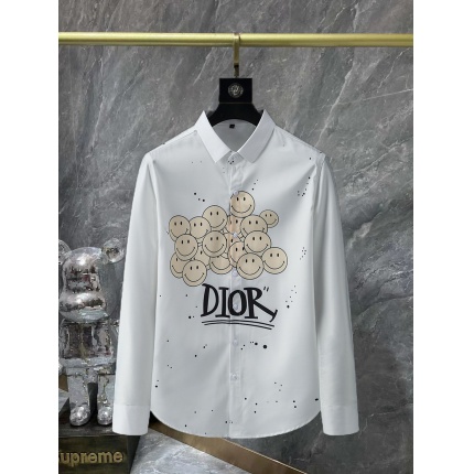 Dior Long Sleeve Polo Shirts for Men in 159740