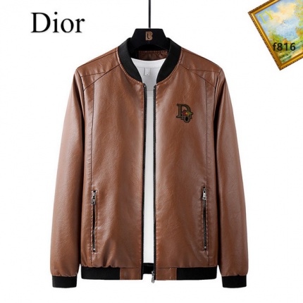 Dior Leather Jackets For Men in 159842