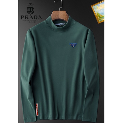 New Arrivals Prada High Collar T-Shirts For Men in 159868