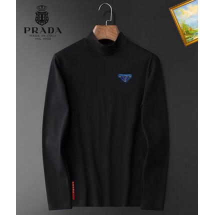 New Arrivals Prada High Collar T-Shirts For Men in 159869