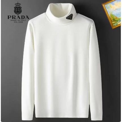 New Arrivals Prada High Collar T-Shirts For Men in 159870