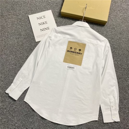 New Arrivals Burberry Long Sleeve Shirts For Men in 160046