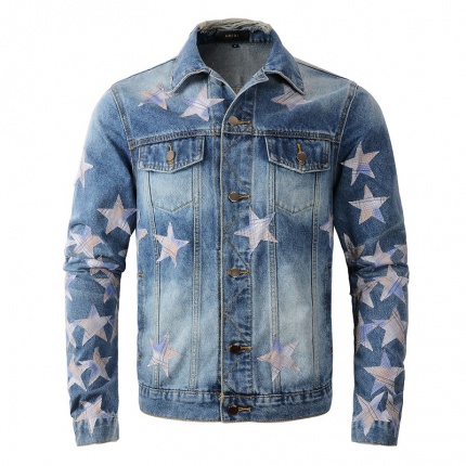 New Arrivals Amiri Jeans Jackets For Men in 160131