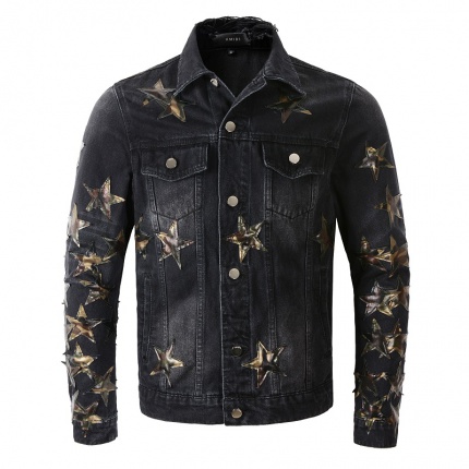 New Arrivals Amiri Jeans Jackets For Men in 160132