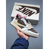 Travis Scott x Fragment x Air Jordan 1 Low Sneakers size 35-45 in 160097