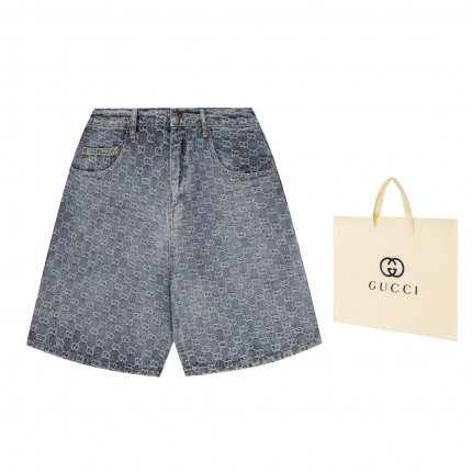 High quality Gucci Shorts Jeans size XS-L in 160856