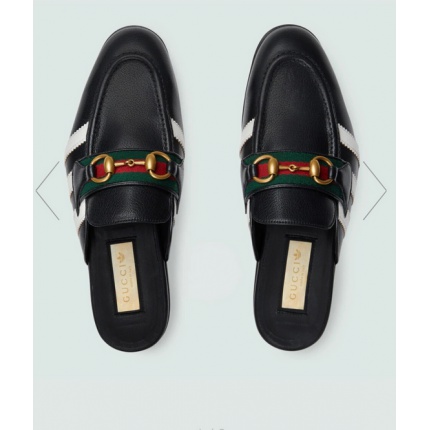 New Arrivals Gucci x Adidas Loafers For Women in real leather in 160951