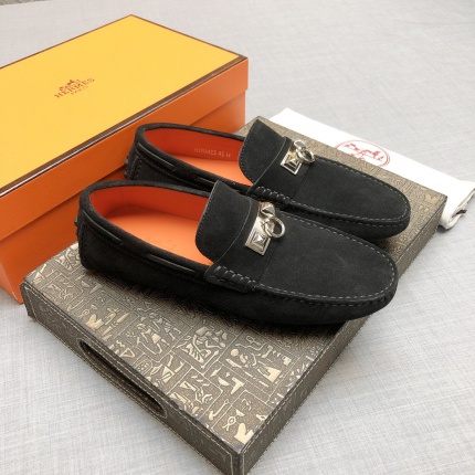 Hermes Loafers and Drivers For Men in 166556