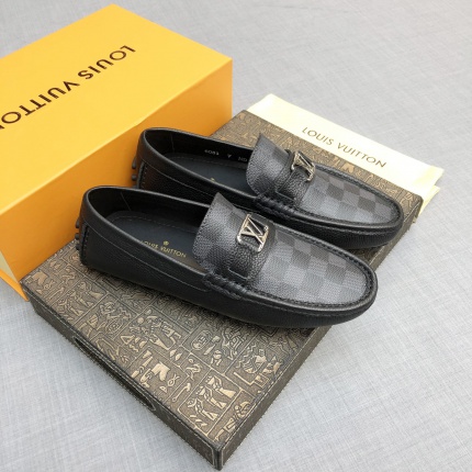 Louis Vuitton Leather Loafers For Men in 166599