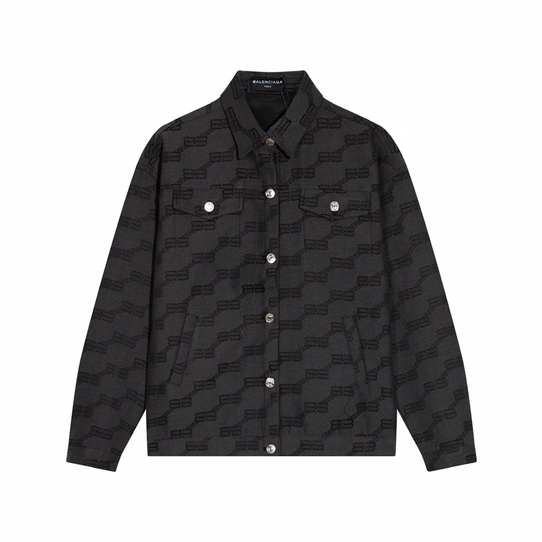 Cheap New Arrivals Balenciaga Jackets Size S-XL in 160859, $75 USD- [IB160859] - Replica Balenciaga Jackets for Men