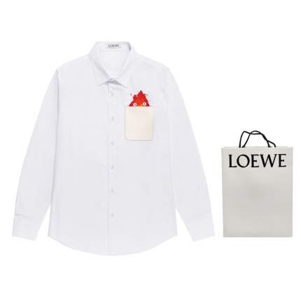 New Arrivals Loewe Long Sleeve Shirts For Men in 168016