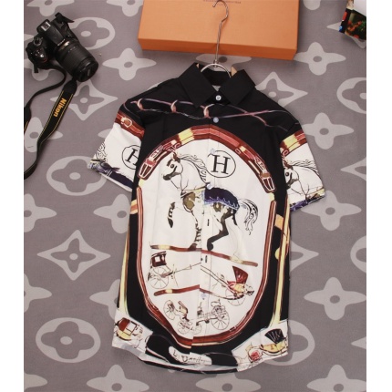 Hermes Short-Sleeved  Shirts for Men in 169508