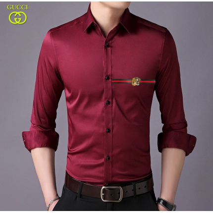 Gucci Long-Sleeved Shirts for Men in 169585
