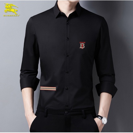 Burberry Long-Sleeved Polo Shirts for Men in 169592