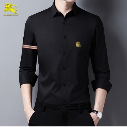 Burberry Long-Sleeved Polo Shirts for Men in 169598