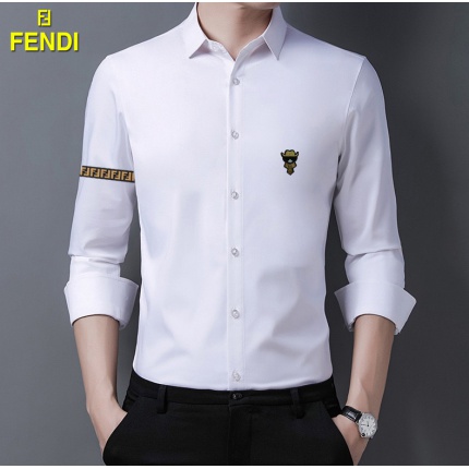 Fendi Long-Sleeved Polo Shirts for Men in 169610