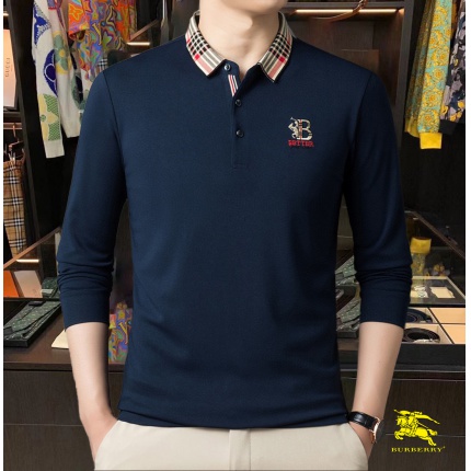 Burberry Long-Sleeved Polo Shirts for Men in 169635