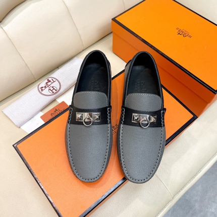 Hermes Loafers and Drivers For Men in 170802