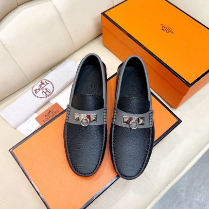 Hermes Loafers and Drivers For Men in 170804