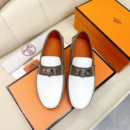 Hermes Loafers and Drivers For Men in 170805