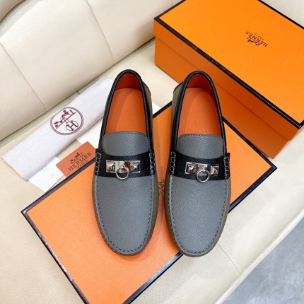 Hermes Loafers and Drivers For Men in 170806
