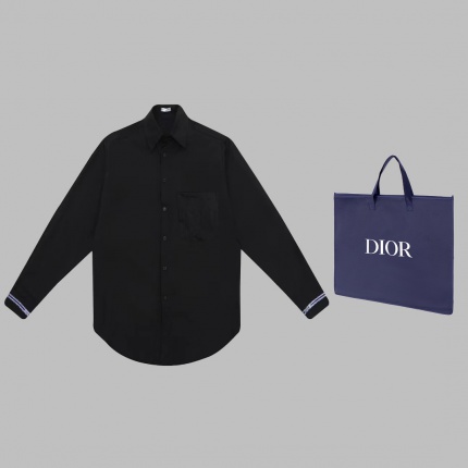 Dior Long Sleeve Polo Shirts for Men in 176167