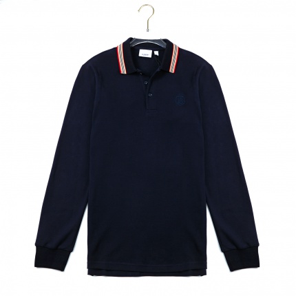 Burberry Long-Sleeved Polo Shirts for Men in 177390