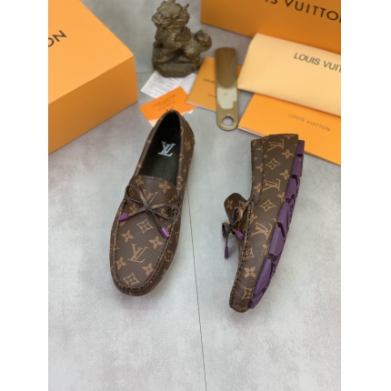 Louis Vuitton Leather Loafers For Men in 178651