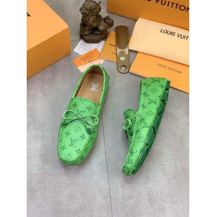 Louis Vuitton Leather Loafers For Men in 178654