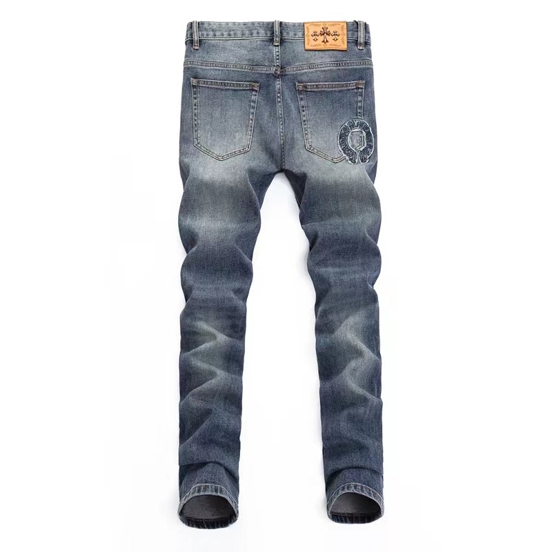 Cheap Chrome Hearts Jeans in 177610, $45 USD- [IB177610] - Replica Chrome Hearts Jeans