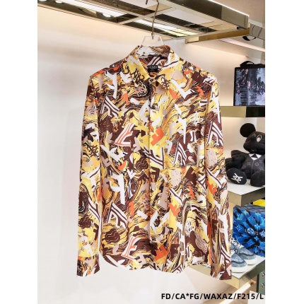 Fendi Long-Sleeved Polo Shirts for Men in 181119