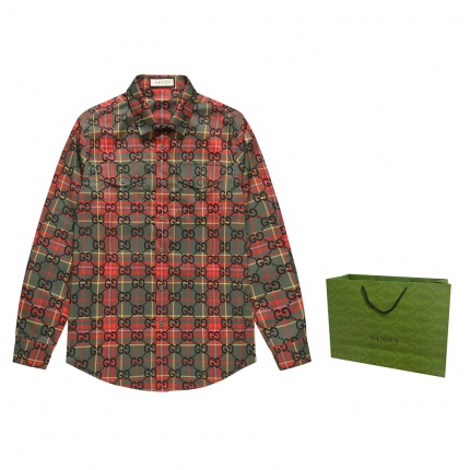 Gucci Long-Sleeved Shirts for Men in 182944