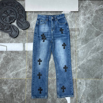 Chrome Hearts Jeans Women in 183271