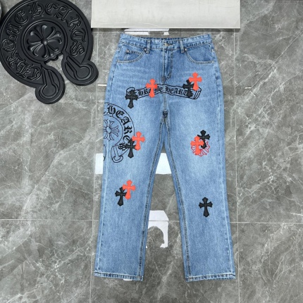 Chrome Hearts Jeans Women in 183277