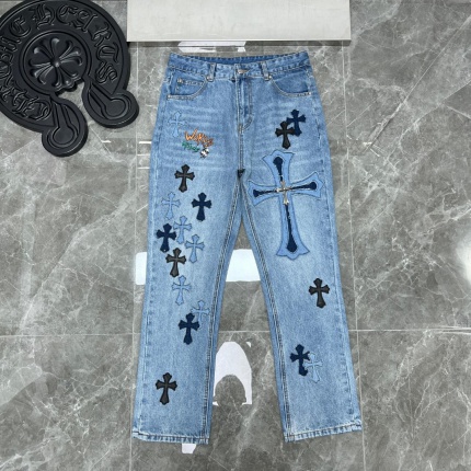 Chrome Hearts Jeans Women in 183278
