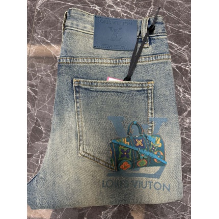 New Arrivals Louis Vuitton High quality Jeans For Men in 184054