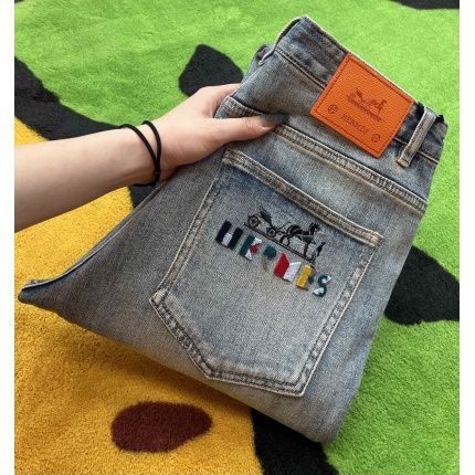 New Arrivals Hermes High quality Jeans For Men in 184055