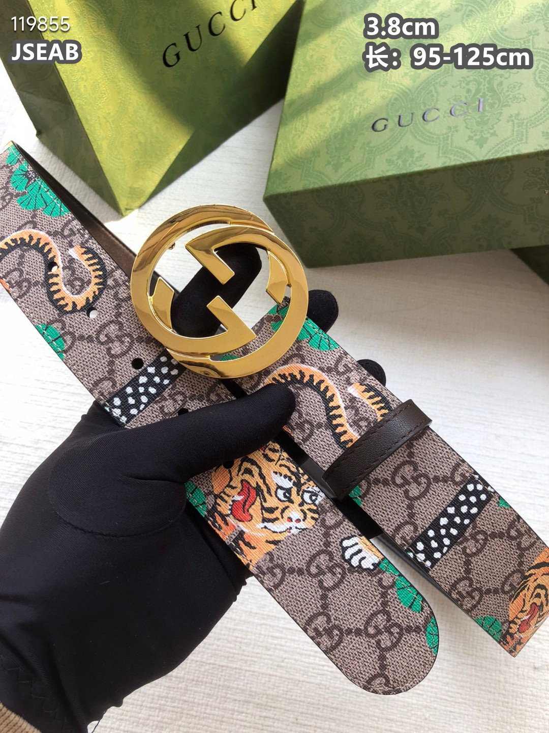 Cheap Gucci AAA Quality Belts in 181079, $44 USD- [IB181079] - Replica Gucci AAA Quality Belts
