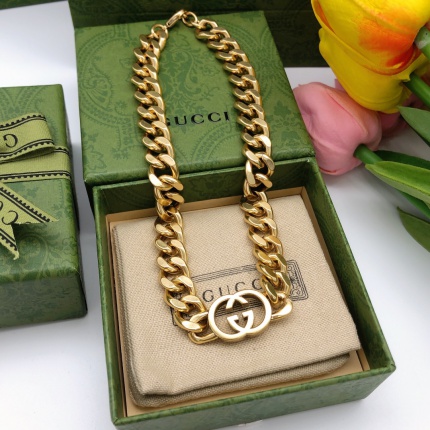 New Arrivals Gucci AAA quality Necklace in 185700