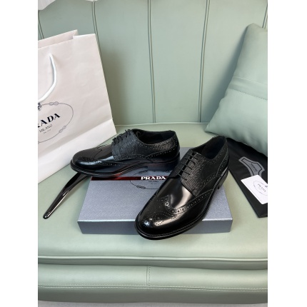 Prada Leather Dress Shoes For Men in 186660
